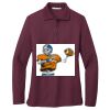 Women's Silk Touch Long Sleeve Polo Thumbnail