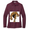 Women's Silk Touch Long Sleeve Polo Thumbnail