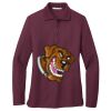 Women's Silk Touch Long Sleeve Polo Thumbnail
