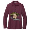 Women's Silk Touch Long Sleeve Polo Thumbnail