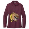 Women's Silk Touch Long Sleeve Polo Thumbnail
