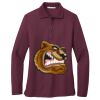 Women's Silk Touch Long Sleeve Polo Thumbnail
