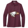 Women's Silk Touch Long Sleeve Polo Thumbnail