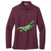 Women's Silk Touch Long Sleeve Polo Thumbnail