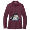 Women's Silk Touch Long Sleeve Polo Thumbnail