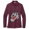 Women's Silk Touch Long Sleeve Polo Thumbnail
