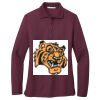 Women's Silk Touch Long Sleeve Polo Thumbnail